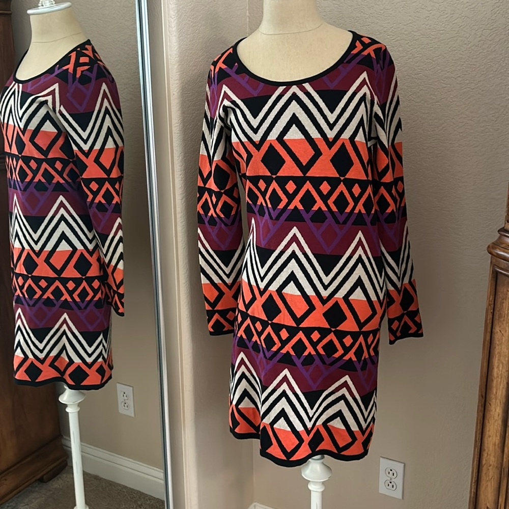 Tobin Sweater Dress Woman Size Medium